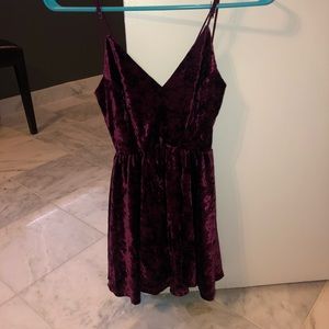 Urban Outfitters Velvet Romper